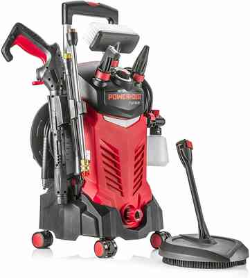 #3. Powerhouse International Electric High Power 3000 PSI 2.2 GPM Electric Pressure Washer (Red)