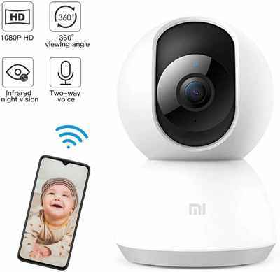 6. Mi PTZ 1080P HD Night Vision Waterproof Tracking Outdoor Wireless Baby Monitor