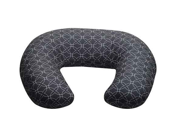 #8. Nursit Rings Print Zipper Pull Easy to Clean Versatile Pillow Basic Nursing Pillow & Positioner