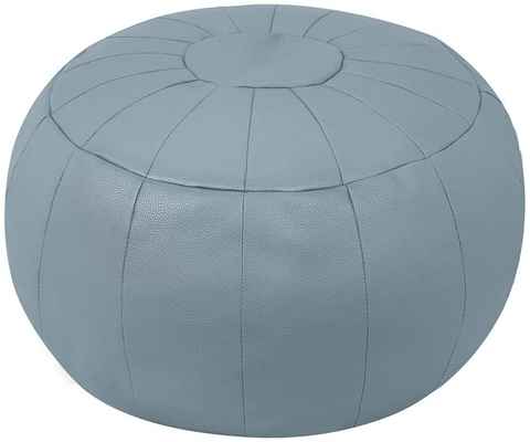 #7. ROTOT Decorative Pouf Cover Bean Bag Chair FootRest Storage Solution Footstool (Light Grey)