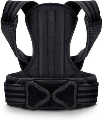#3. VOKKA Back Support Adjustable & Breathable Spine & Back Support Posture Corrector