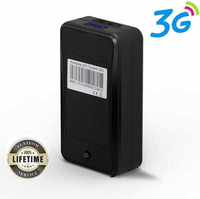 #4. Jimi Portable 3G AT6 Mini Real-Time GPS Tracker for Monitoring & Locator Vehicles