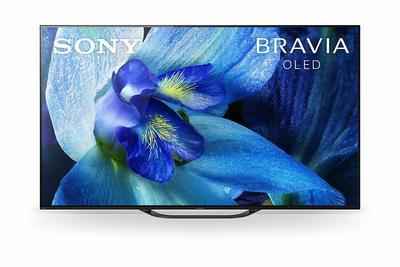 1. Sony XBR-55A8G Ultra-HD 55-Inch Flat HD Smart TV 4K HDR – 2019 Brand