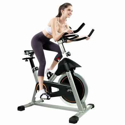 5. ATIVAFIT 40 Lbs. Flywheel Cycle IPad Holder Indoor Cycling Bike for Home Cardio Workout