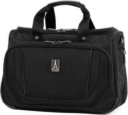 #3. Travelpro One-Size Jet Black Quick Access High-Density Ballistic Deluxe Tote Bag