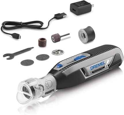 #1. Dremel Safe & Humane Cordless Rechargeable Claw Grooming Kit Dog Nail Grinder & Trimmer