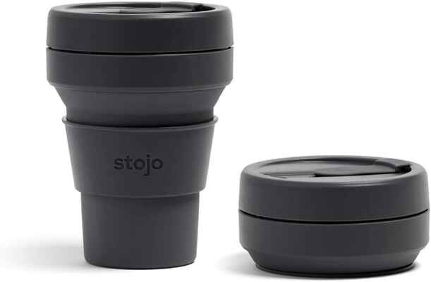 #8 STOJO 12 Oz/355ml Collapsible Silicone Pocket Size On-the-Go Coffee Cup