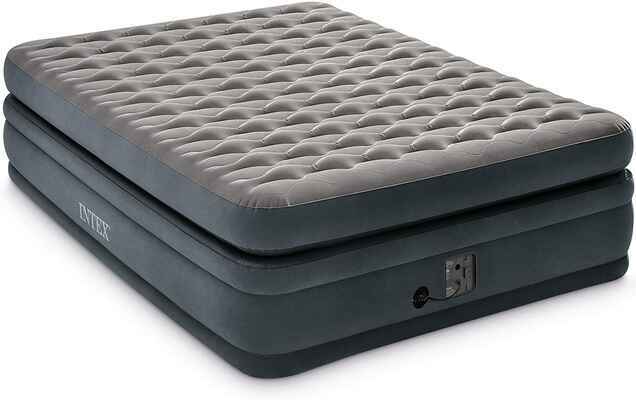 #4.Intex 22'' Queen Amazon Exclusive Dura-Beam Ultra-Comfortable Elevated Airbed