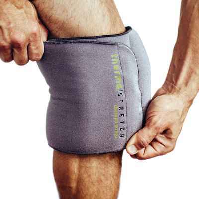 #5. Therma-Stretch Microwavable Compression Adjustable & Stretchable Knee Heating Pad