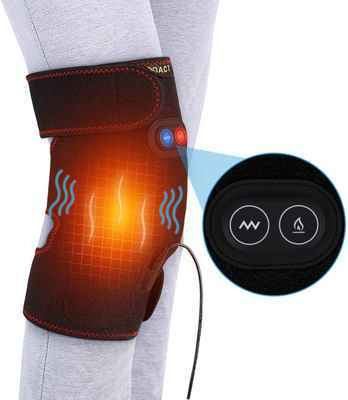 #9. DOACT 2-in-1 Knee Heating Pad & Massager for Warm Knee Wrap Support Men & Women