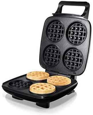 #3. Homeart Burgess Brothers 4 Waffles at a Time ChurWaffle Maker w/Premium Non-Stick Plates