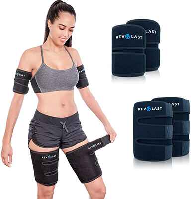#3. Revolast Unisex Arm Wraps Weight Loss Sweat Bands Arm & Thigh Trimmers