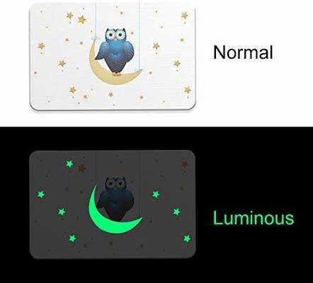 #10. JK Furniture Luminous Deodorant Absorbent Non-Slip Natural Diatomaceous Earth Mat (OWL)