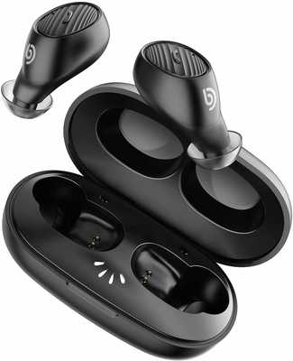 #7. BOMAKER True Bluetooth 5.0 Built-in Mic AptX Pumping Bass Graphene Wireless Earbuds