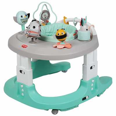 #6. Tiny Love Black & White 4-in-1 Magical Tales One-Size Walker & Mobile Activity Center