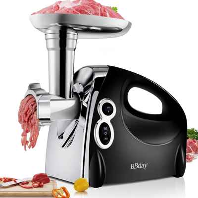 #4. BBday 2000W Easy to Clean ETL-Approved Stainless Steel Electric Meat Grinder for Home Use