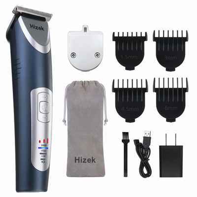 #5. Hizek Professional Cordless Precision Blade Men's Trimmer with 3 Adjustable Speeds