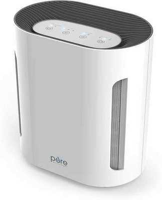 #3. Pure Enrichment True HEPA Filter 3–in-1 UV C Sanitizer Whisper Quiet Air Purifier