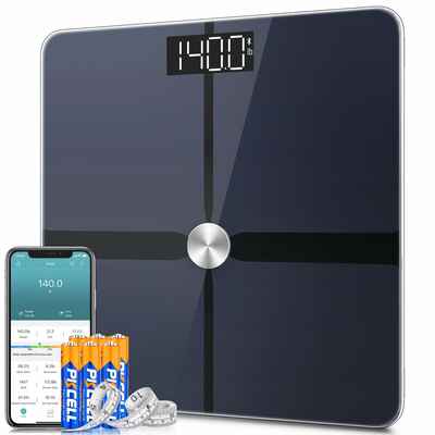 #7. 1BYONE Digital Body Tape Measure ZOERTOUCH 400 Pounds Weight Body Bathroom Scale