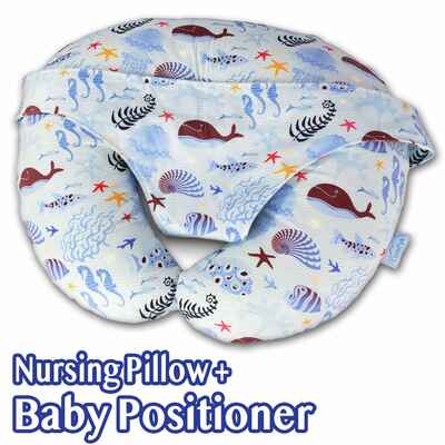 #7. Comfyt Breastfeeding Baby Lounger Multifunctional Nursing Pillow & Positioner for Mom's Baby