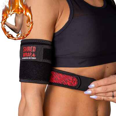 #1. Iron Bull Strength Shred Wraps Thermogenic Arm Trimmers for Weight Loss