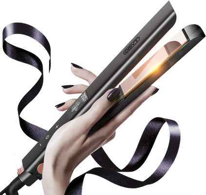 #10. TYMO Nano Titanium Professional Flat Iron w/Smart Touch Panel for All Hair Types