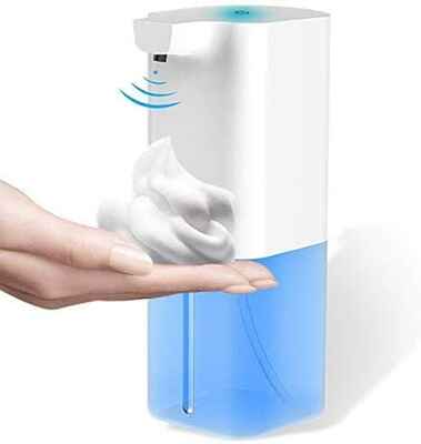 #7. SKEY 11.8 Oz Waterproof Countertop Electric Touchless Foaming Automatic Soap Dispenser