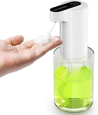 #8. GMCOZY Countertop Liquid No Touch Waterproof Foaming Sensor Soap Dispenser for Home