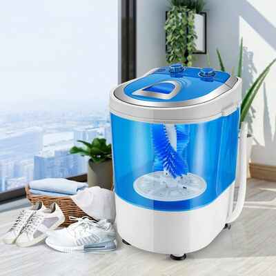#5. ETE ETMATE Mini Portable Washing Machine Deodorant Shoes Washing Machine for Dorms, RV & Home