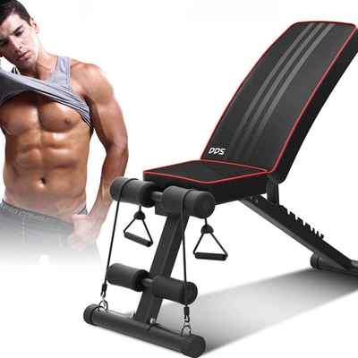 #5. CCSU Foldable Full Body Workout Multi-Functional Professional Sit Up Incline Abs Bench (Black)