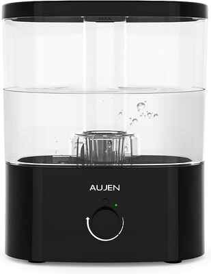 #10. Aujen Auto-Shut-Off Ultrasonic 5L Cool Mist Humidifier for Babies w/Essential Oil Tray