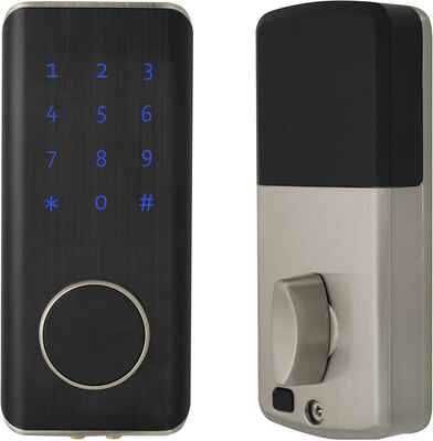 #2. Klwenas Maec IP6 Waterproof Security Digital Keyless Easy to Use Bluetooth Smart Lock