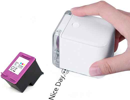 #2. UpdateClassic Advanced Inkjet Wi-Fi Connect Handheld Full Color Portable Mini Printer