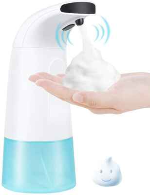 #5. HAYI 10.2 Oz Infrared Motion Sensor w/2 Levels Dispensing Volume Automatic Soap Dispenser