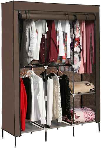 #5. HICIENT Dust-Proof Breathable Easy-to-Assembly Wardrobe Clothes Organizer Closet