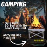 Top 10 Best Portable Fire Pits for Camping in Reviews